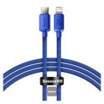 Baseus CAJY000203 cable Lightning azul de 1,2 metros, ideal para carga y sincronización rápida