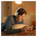 Auriculares Baseus Bowie D05 en blanco con opciones inalámbricas y alámbricas, perfectos para llamadas y música. SKU: NGTD020202