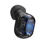 Baseus WM01 auriculares inalámbricos de color negro para llamadas y música, con conector USB Tipo C y tecnología Bluetooth, SKU NGTW370001