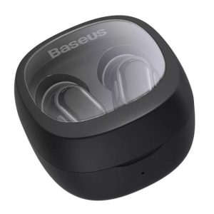 Imagen de los auriculares Baseus Bowie WM02, True Wireless Stereo, Bluetooth, color negro, SKU: NGTW370201