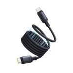 Cable Baseus PicoGo USB de 1 metro, tipo USB-C, color negro. SKU: P10376800121-00