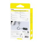 Cable USB Tipo C Baseus Silky de 100W, 2 metros de largo, color negro, SKU P10377704113-01