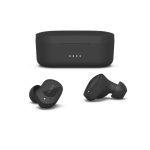 Belkin SOUNDFORM Play auriculares inalámbricos de oído en color negro, diseñados para llamadas y música con conexión USB Tipo C y Bluetooth. SKU: AUC005BTBK