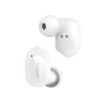 Los Belkin SOUNDFORM Play son auriculares dentro de oído True Wireless Stereo (TWS) con Bluetooth en color blanco, SKU AUC005BTWH