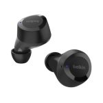 Auriculares Belkin SoundForm Bolt True Wireless Stereo, diseño dentro de oído, para llamadas y música, color negro, SKU AUC009BTBLK