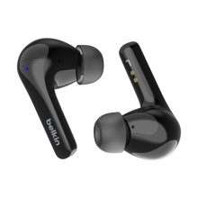Auriculares True Wireless Stereo Belkin SoundForm Motion, Bluetooth, color negro, ideales para llamadas, música y deporte. SKU: AUC010BTBK