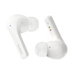 Auriculares True Wireless Bluetooth blancos Belkin SoundForm Motion para llamadas, música, deporte y uso diario con SKU AUC010BTWH