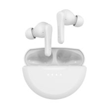 Imagen de los auriculares inalámbricos Belkin SoundForm Rhythm en color blanco, ideales para llamadas y música, modelo AUC012BTWH