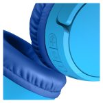 Belkin SoundForm Mini auriculares inalámbricos de diadema en color azul con puerto USB Tipo C, ideales para llamadas y música. SKU: AUD002BTBLV3.