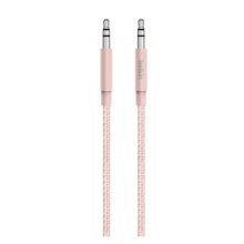 Cable de audio Belkin AV10164bt04-C00 de 1,2 metros en color rosa con conector de 3,5 mm. SKU AV10164BT04-C00