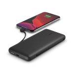 Batería portátil Belkin BPB006btBLK con capacidad de 10000 mAh en color negro, SKU BPB006BTBLK.