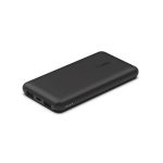 Cargador portátil Belkin BOOST↑CHARGE con capacidad de 10000 mAh en color negro, SKU BPB011BTBK.