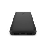 Cargador portátil Belkin BOOST↑CHARGE con capacidad de 10000 mAh en color negro, SKU BPB011BTBK.