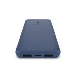 Batería externa Belkin BOOST↑CHARGE con capacidad de 10000 mAh en color azul, SKU BPB011BTBL