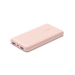 Batería externa Belkin BOOST↑CHARGE con capacidad de 10000 mAh en color oro rosa, SKU BPB011BTRG