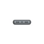 Cargador portátil Belkin BoostCharge de 20000 mAh en color gris, SKU BPB012BTGY. Ideal para mantener tus dispositivos cargados todo el día.