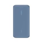 Imagen del Power Bank Belkin BoostCharge de color azul con 20000 mAh de capacidad. SKU: BP024HQBL