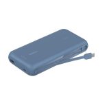 Imagen del Power Bank Belkin BoostCharge de color azul con 20000 mAh de capacidad. SKU: BP024HQBL
