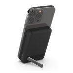 Belkin BoostCharge 5000 mAh cargador inalámbrico negro con SKU BPD004BTBK, ideal para cargar dispositivos sin cables.