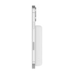 Cargador inalámbrico Belkin BoostCharge de 5000 mAh en color blanco, SKU BPD004BTWT
