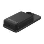 Cargador inalámbrico negro Belkin BoostCharge Pro, modelo BPD008BTBK, ideal para una carga rápida y eficiente.