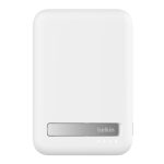 Cargador inalámbrico Belkin BoostCharge Pro en color blanco con SKU BPD008BTWH, ideal para carga rápida de dispositivos electrónicos