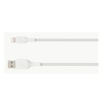 Belkin cable de conector Lightning de 1 metro en color blanco. SKU: CAA002BT1MWH