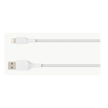 Belkin cable de conector Lightning de 1 metro en color blanco. SKU: CAA002BT1MWH