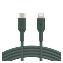 Cable Lightning de 1 metro en color negro de Belkin, ideal para dispositivos Apple. SKU: CAA003BT1MMG