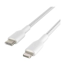 Cable de conector Lightning Belkin CAA004BT1MWH blanco, 1 metro de longitud, ideal para dispositivos Apple