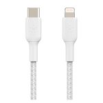 Cable de conector Lightning Belkin CAA004BT1MWH blanco, 1 metro de longitud, ideal para dispositivos Apple