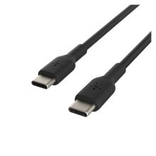 Cable USB 2 metros USB-C color negro de Belkin, SKU CAB003BT2MBK, ideal para carga y transferencia de datos.
