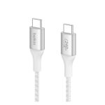 Cable USB Belkin CAB015bt2MWH, conexión USB-C a USB 2.0, 2 metros de longitud, color blanco