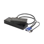 Extensor Belkin OmniView USB CAT5 y conmutador KVM negro, SKU F1D086UEA, ideal para gestión de cables y dispositivos
