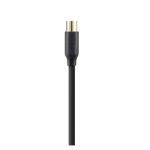 Cable coaxial Belkin de 2 metros en color negro para conexión de alta calidad, modelo F3Y057BT2M