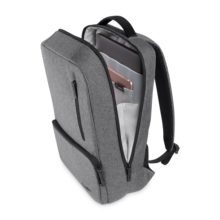 Funda tipo mochila Belkin Classic Pro de 15.6 pulgadas en colores negro y gris, SKU F8N900BTBLK, ideal para portátiles