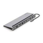 Imagen del producto Belkin INC004BTSGY, una base para portátil y replicador de puertos alámbrico USB 3.2 Gen 1 Type-C en colores negro y gris, SKU INC004BTSGY