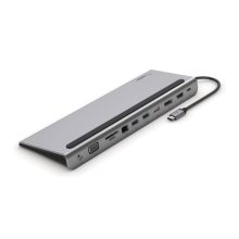 Imagen del producto Belkin INC004BTSGY, una base para portátil y replicador de puertos alámbrico USB 3.2 Gen 1 Type-C en colores negro y gris, SKU INC004BTSGY