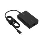 Adaptador e inversor de corriente Belkin de uso interior color negro, modelo INC016VFBK, para conectar dispositivos USB con eficiencia