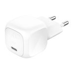 Cargador Belkin portátil rápido blanco compatible con smartphones y tablets, SKU WCA009KQWH