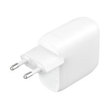 Cargador rápido Belkin BoostCharge Pro en color blanco, ideal para cargas rápidas y corrientes alternas. SKU WCB010VFWH.