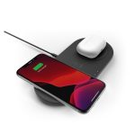 Imagen del cargador inalámbrico rápido Belkin BOOST↑CHARGE para smartphone en color negro, SKU WIZ008VFBK