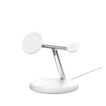 Cargador inalámbrico Belkin WIZ023VFWH blanco para auriculares, smartphone y reloj inteligente. SKU: WIZ023VFWH