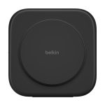Cargador inalámbrico Belkin BoostCharge Pro negro para auriculares, smartphone y reloj inteligente con carga rápida, SKU WIZ024HQBK