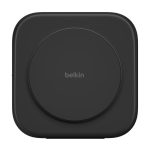 Cargador inalámbrico Belkin BoostCharge Pro en color negro para auriculares, smartphone y reloj inteligente con carga rápida, modelo WIZ024VFBK