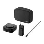 Cargador inalámbrico Belkin BoostCharge Pro en color negro para auriculares, smartphone y reloj inteligente con carga rápida, modelo WIZ024VFBK