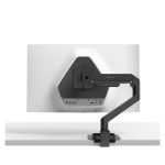 Imagen del soporte de escritorio BenQ Ergo Arm BSH01 de 114,3 cm en color negro. SKU 9HA39DDLBW