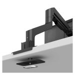 Imagen del soporte de escritorio BenQ Ergo Arm BSH01 de 114,3 cm en color negro. SKU 9HA39DDLBW
