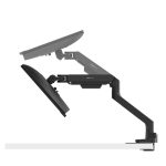 Imágen del Brazo Ergonómico BenQ Ergo Arm BDH01, de 35 pulgadas en color negro, SKU: 9HA3CDDLBW