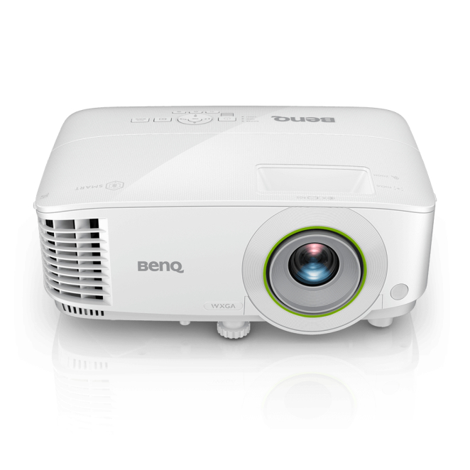 BenQ Proyector de alcance estándar 3600 lúmenes con tecnología DLP BenQ EW600 proyector de alcance estándar 3600 lúmenes ANSI con resolución WXGA (1280x800) y capacidad 3D en color blanco, SKU 9HJLT771HE